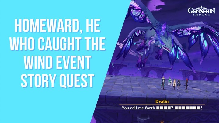 Traveler, Jean, Diluc, Venti and Varka Vs. The Corrupted Dvalin