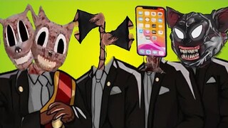 Cartoon Cat and Dog Lv 200 & Boss Siren Head & Cartoon Cat Evolution - Coffin Dance Astronomia COVER