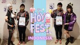 KETEMU COSPLAYER PUNIPUN DAN LARISSA DI HOYOFEST INDONESIA - HONKAI IMPACT 3