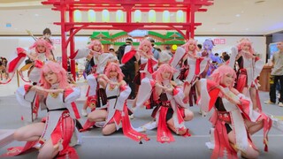 การรวมตัวของคณะเต้นรำ B-Wild Yae Miko