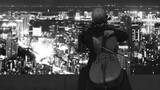 "Unravel" was covered by a man with cello