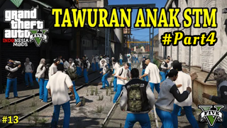 Tawuran anak STM - Serial Rojali GTA5 Indonesia #Part4