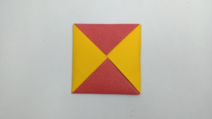 A Little Origami from Paper Scraps