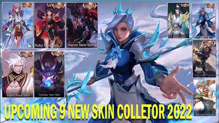 UPCOMING || 9 New Skin Colletor 2022 , Silvana Colletor || Hanzo Colletor Guin Colletor And More