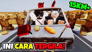 KITA BERHASIL SURVIVE LEBIH DARI 15 KM PAKE CARA TERANEH? 🤔 | Roblox A Dusty Trip