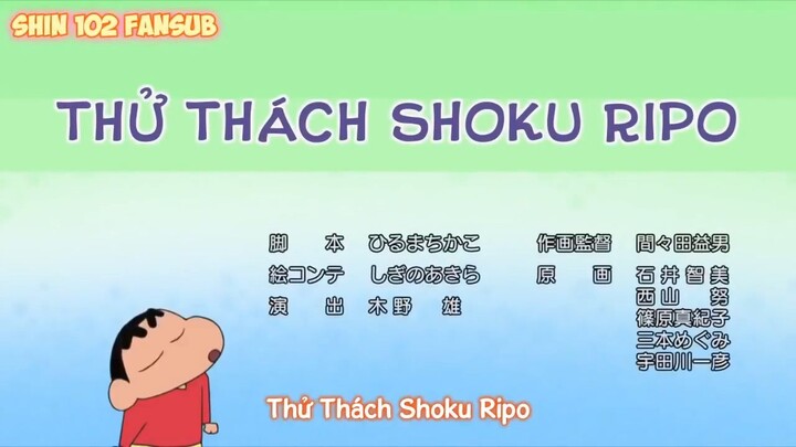 Shinchan Tập 958 Thử thách Shoku Ripo