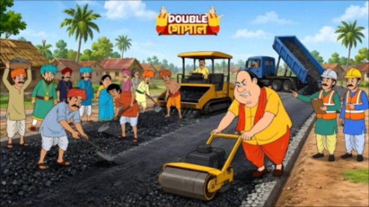 গোপাল পুরো গ্রামের নতুন সড়ক বানিয়ে দিয়েছে! Gopal Bhar  New Episode 2026