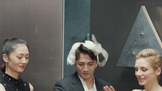 这头顶了掉了个什么东西！