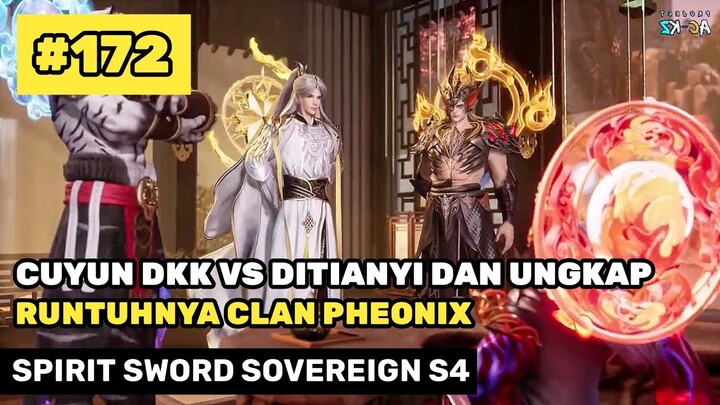 Cuyun Vs DiTianyi Dan Ungkap Sejarah Clan Pheonix - Alur Cerita Donghua Spirit Sword Sovereign 172