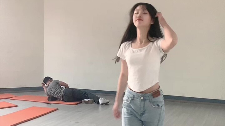 I taught myself a little dance