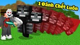 Minecraft nhưng Tôi Đánh 1 Triệu Sát Thương