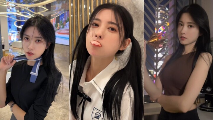 "Double pigtails" paired with "uniforms" and "business attire"—triple the happiness!