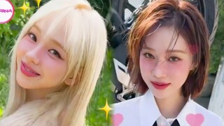 开通Ins后美貌值乱杀！！aespa WKorea新花絮！！