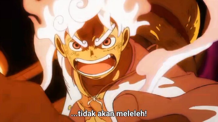luffy mulai mengeluarkan bosu haki
