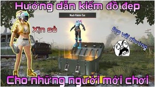 [PUBG Mobile] Hướng dẫn người mới để có được những món đồ đẹp | Fake IP nhận quà tân thủ bản Hàn