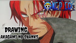 DRAWING AKAGAMI NO SHANKS (ONE PIECE) - Mizuart