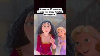 THIS IS CRAZY 😱😱😱 #tangled #disney #shorts