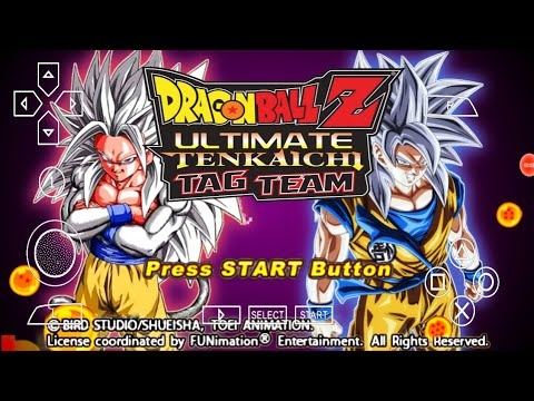 NEW Dragon Ball Z Ultimate Tenkaichi Tag Team Mod For Android PSP ISO With  Permanent Menu 