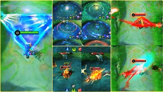 Hayabusa, Lancelot & Odette - Old vs New Skin Effects | Mobile Legends