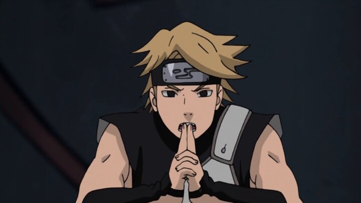 Sasuke made a scene at the Five Kage meeting and said that the illusion of the Hidden Cloud Village 