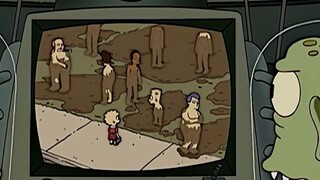 The Simpsons: The radio station made up a fake story to attract the audience's attention, and the pe