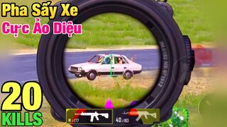 [PUBG Mobile] Pha Sấy Rụng Team Địch Trên Xe Cực ẢO DIỆU | T98