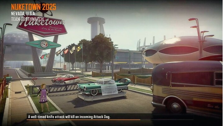 Call of Duty Black Ops II MapRush and Nuketown.