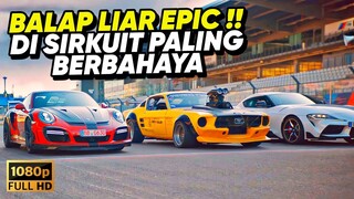 PERTARUNGAN PARA PEMBALAP LEGEND DI SIRKUIT PALING BERBAHAYA DI DUNIA • ALUR CERITA FILM