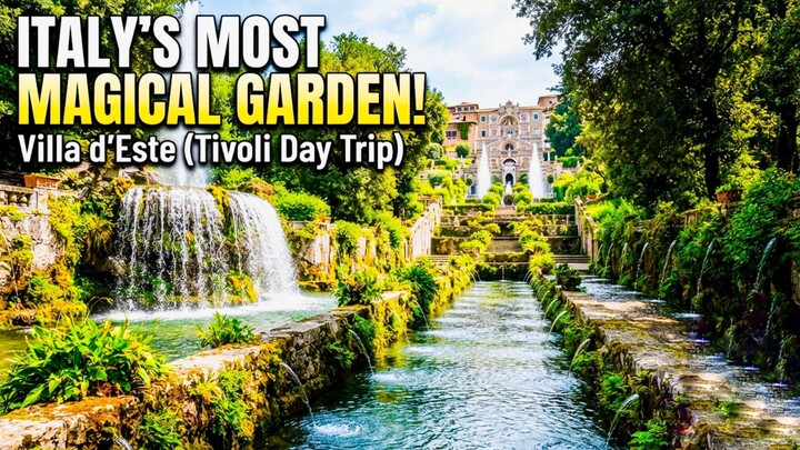 Cinematic & Vlog Style: Exploring Villa d’Este: The Most Magical Renaissance Garden Near Rome