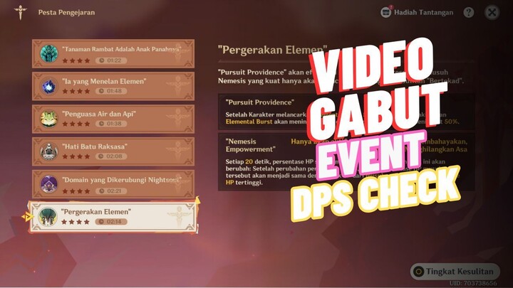 Video Ini TIdak Untuk Anak Gabut | Genshin Impact