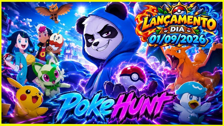 POKEHUNT Lançamento hoje dia 01/09/2026