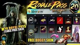 M20 Royal Pass Leaks | Free Buggy Skin | New M416 Skin | Month 20 Royal Pass Rewards | PUBGM