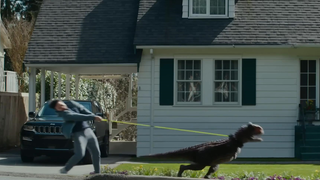 Jurassic World 3 teamed up with Jeep to shoot a hilarious ad—ended up cracking me up so hard, hahaha