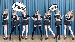 Real-life figure challenge! TWICE - Knock Knock dance cover