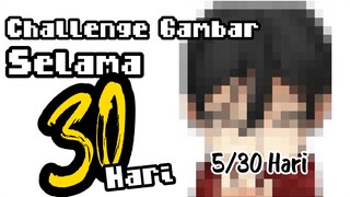 ||Challenge 30 Hari Gambar||   Hari ke 5 "Mikasa Ackerman (Attack On Titan)"