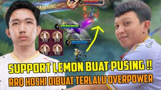 RRQ HOSHI FORMASI TERLALU OVERPOWER !! CUMA SUPPORT RRQ LEMON BUAT LAWAN PUSING COKKK, PANEN COKLAT