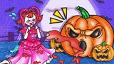 [Hoạt hình tĩnh vật] Công chúa xuất hiện trong bữa tiệc Halloween