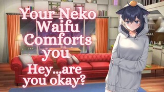 Your Dom Neko Waifu Comforts You ASMR