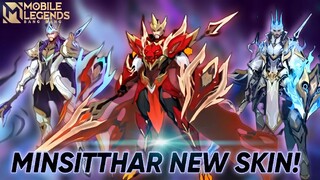 NEW MINSITTHAR SKIN SURVEY! | MINSITTHAR REVAMP | MINSITTHAR NEW SKIN | MLBB NEW SKIN