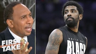 "Pathetic!"- Stephen A. on NYC will still BAN Kyrie from Nets home games