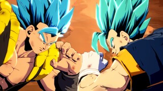 [Transformasi dan Pertarungan Petarung Naga] Gogeta & Vegito/Pertempuran lintas dimensi mendukung Ra