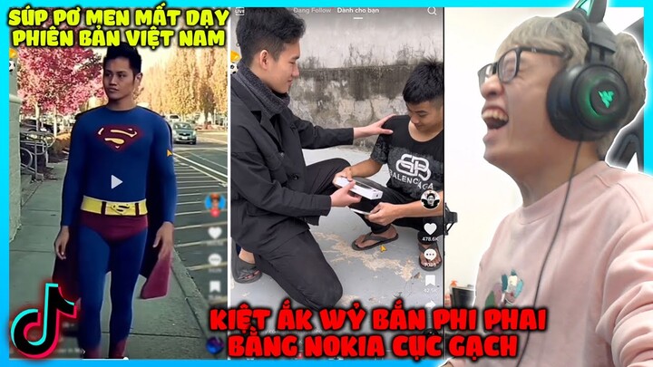 SUPERMAN MẤT DẠY HUYỀN THOẠI VN VÀ KIỆT ẮK WỶ TẶNG NOKIA BẮN PHI PHAI | HÙNG AKIRA XEM TIK TOK VN