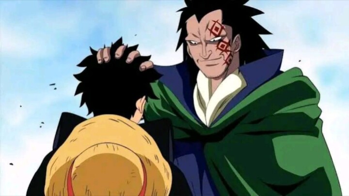 MOMEN DRAGON BERTEMU LUFFY