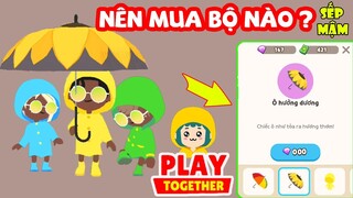 PLAY TOGETHER | Cách Mua Ô Dù Và Áo Mưa - Nên Mua Bộ Áo Mưa Nào Cho Hợp ? | Sếp Mậm