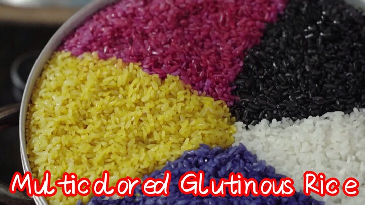 Multicolored Glutinous Rice