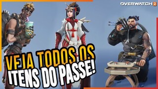 PRIMEIRO PASSE DE BATALHA do Overwatch 2 VALE A PENA? Como Funciona? | Plantão Coorujão Overwatch2