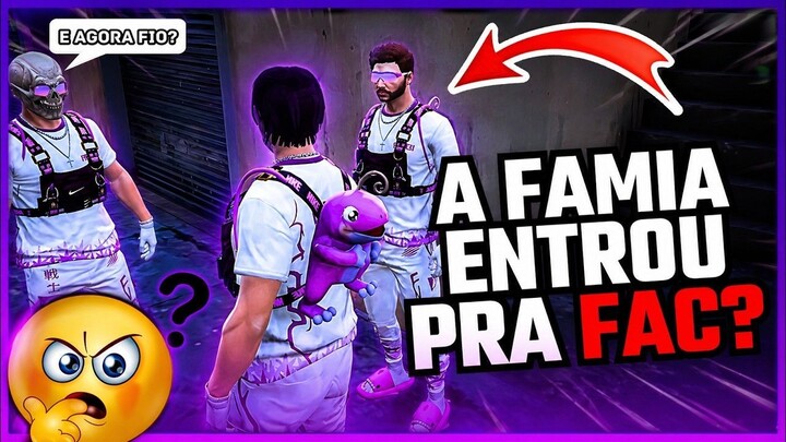 ENTRAMOS PRO CRIME ROUBANDO PORTA-MALAS?  😂 GTA RP - Familía Do Veio PARTE #02