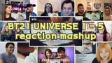 [BTS] BT21 UNIVERSE 1 - 5｜reaction mashup