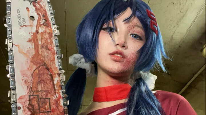 Bought a real chainsaw for cosplay