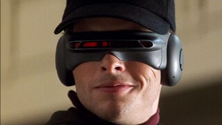 Stay away from him! He has red eye disease - Havok's brother Cyclops!